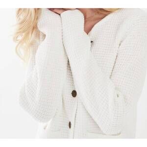 NEW FDJ indy cardigan jacket in ivory